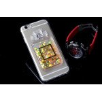 Wholesale iPhone 7 Plus Perfume Glitter Shake Star Dust Case (Gold)
